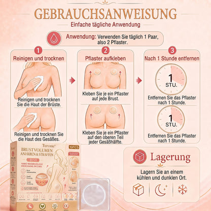 Turonu® Nano-Mikronadel-Pflaster für eine gezielte Brustpflege und ein verbessertes Hautgefühl 💎