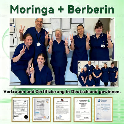 Offizieller Store |𝑳𝒖𝒙𝒂𝒓𝒊𝒔𝒆® Moringa & Berberine 10-IN-1 Fortgeschritten Nano Mikronadel-Pflaster👩‍⚕️(Einmal täglich, sichtbare Veränderungen in 7 Tagen) ✅ Fettleibigkeit, Diabetes, Schlafapnoe und Gelenkprobleme🪴